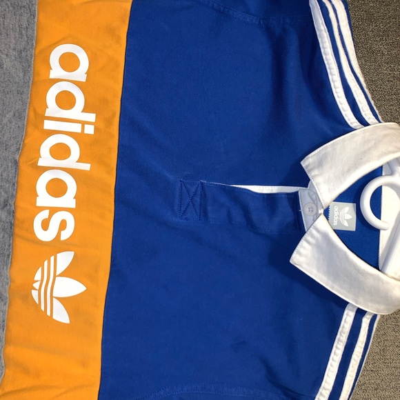 Adidas Originals Long Sleeve Polo - Picture 2 of 5